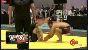 Flying armbar